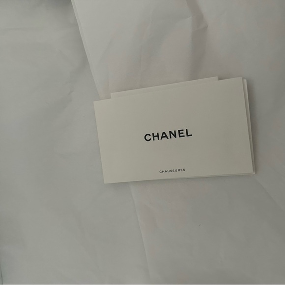 [ON HOLD] BNIB Chanel lettering slide sandals 39.5 - Picture 6 of 6